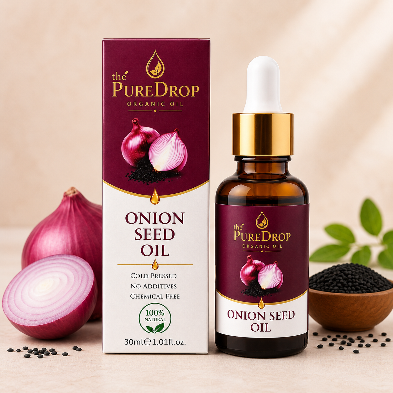 Pure Onion Seed Oil